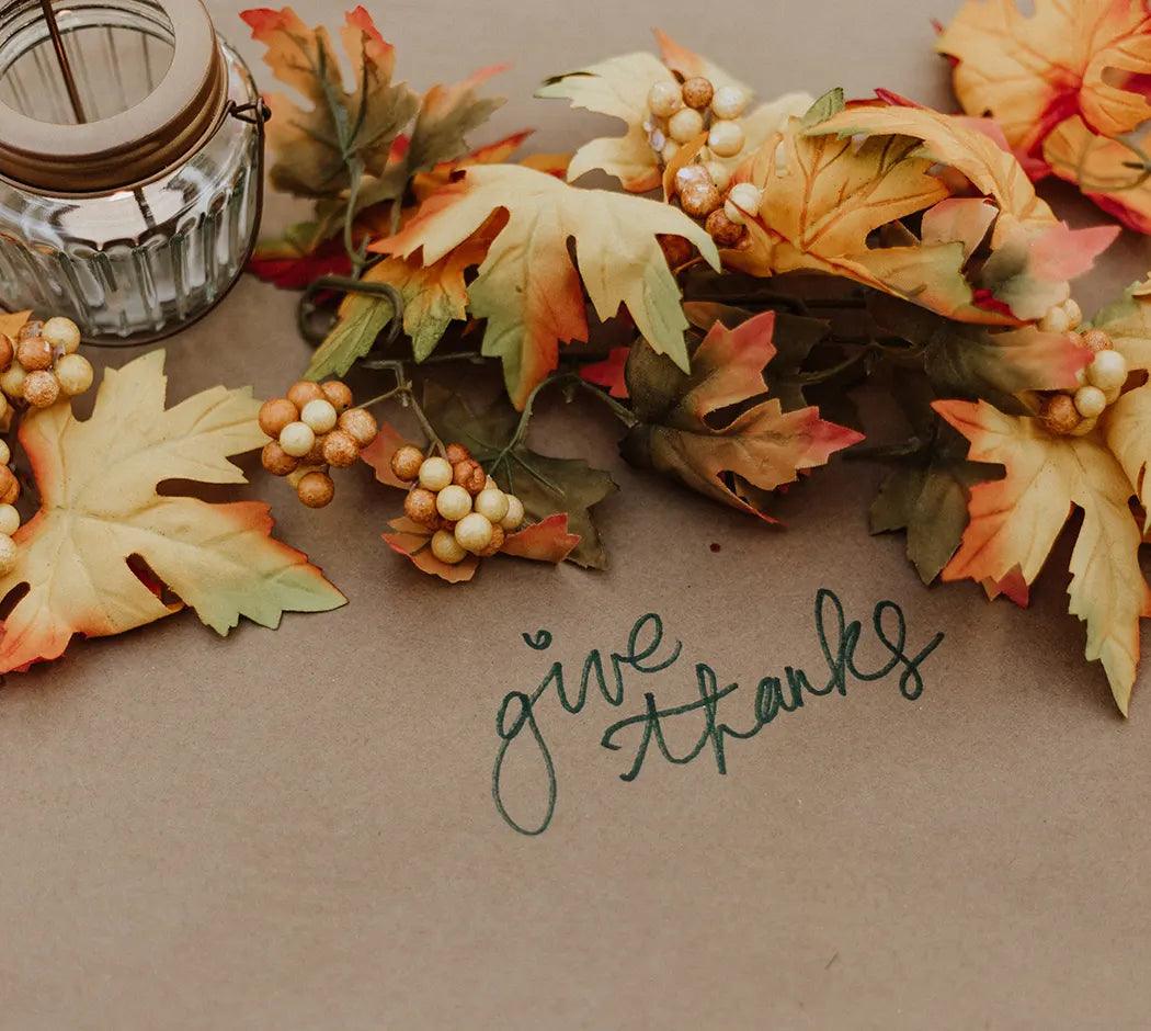 100 Thanksgiving Day Messages & Wishes: What to Write in a Thanksgiving Card - Twigs Paper