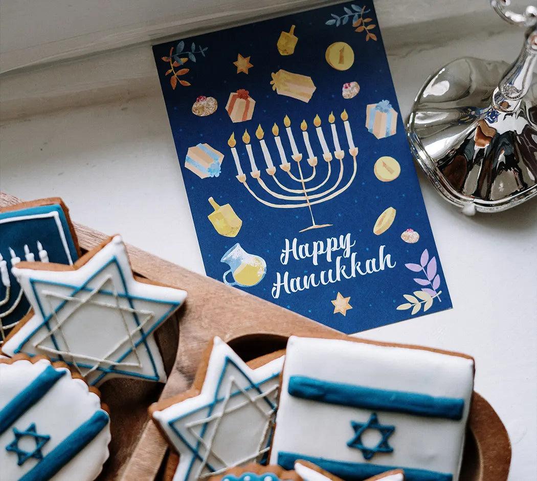 65 Happy Hanukkah Wishes: What to Write in a Hanukkah Card - Twigs Paper