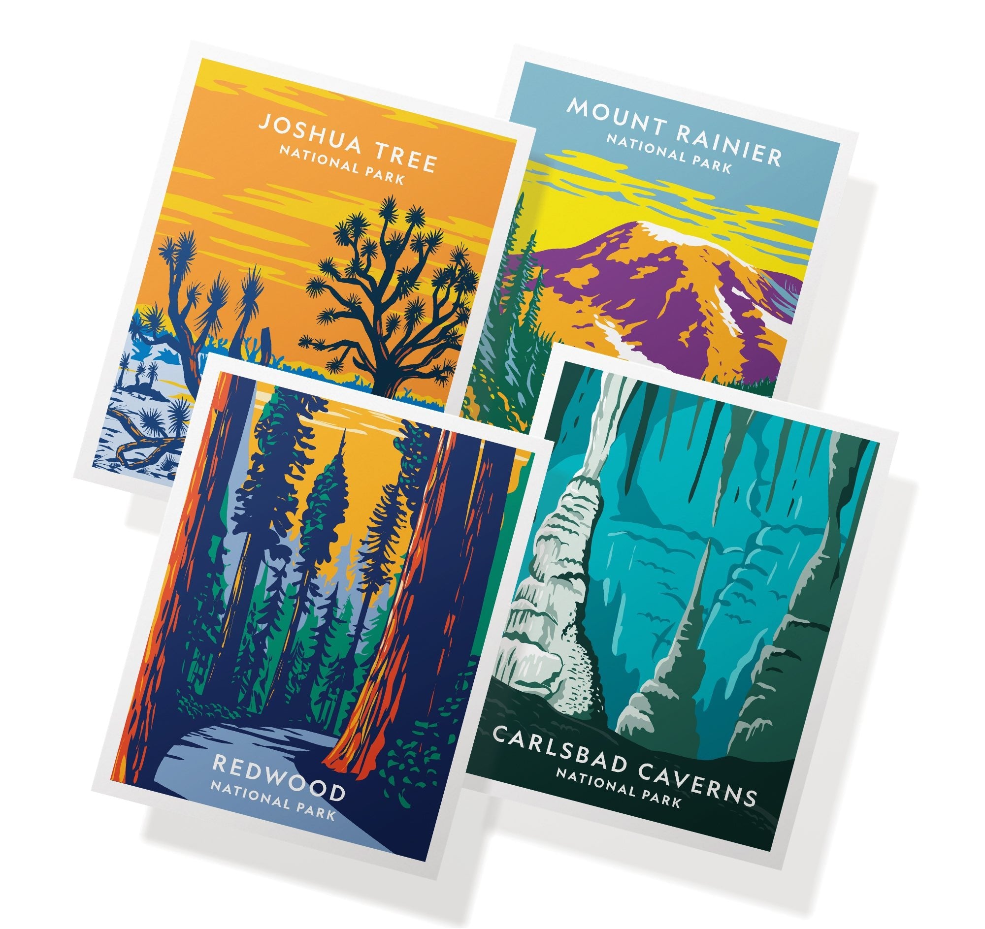 American Wilderness National Park Cards with Envelopes - Set of 12