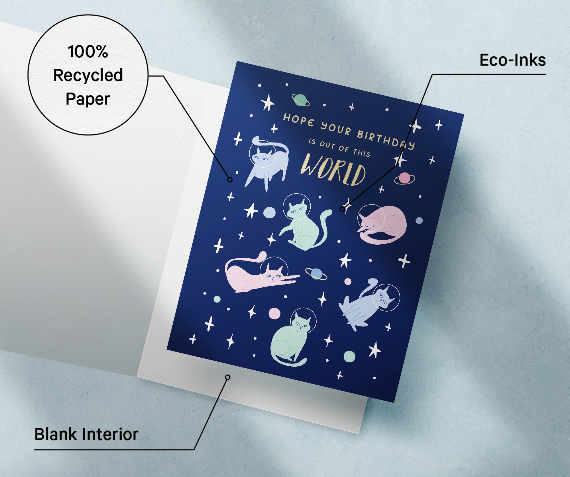 Artful Birthdays – Illustrated Birthday Card Set (12 Cards)