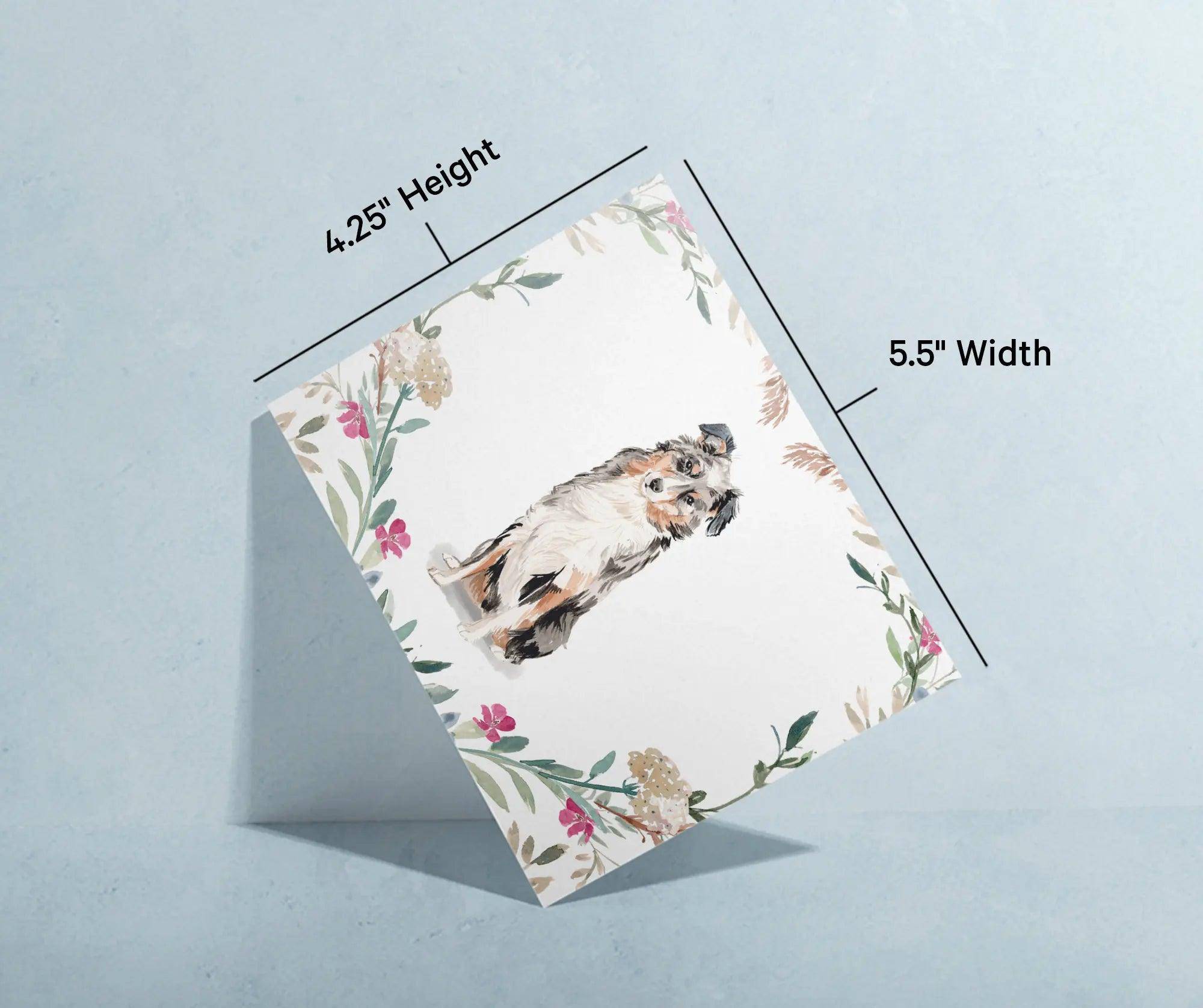 Australian Shepherd - Physical - Twigs Paper