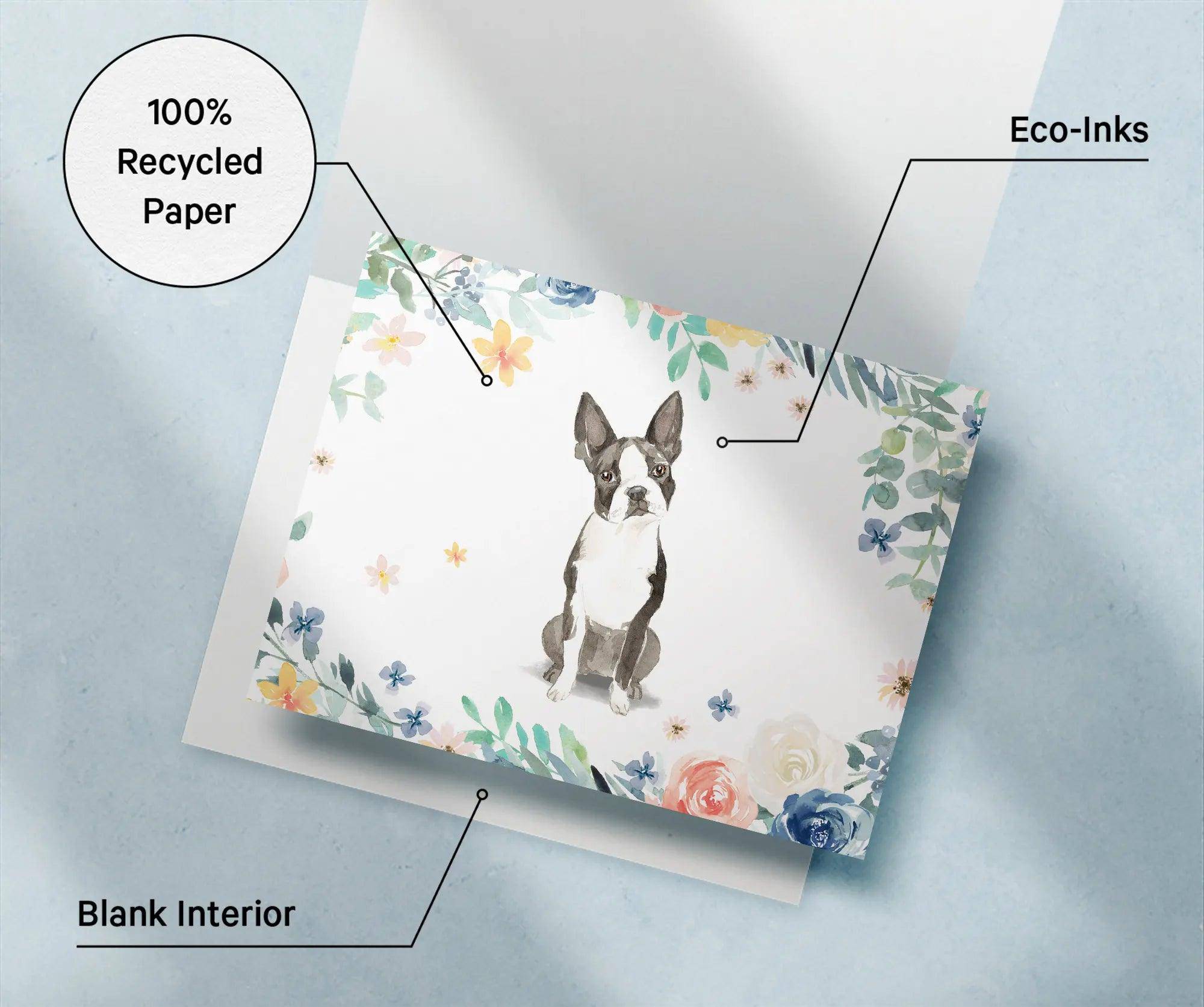 Boston Terrier - Physical - Twigs Paper