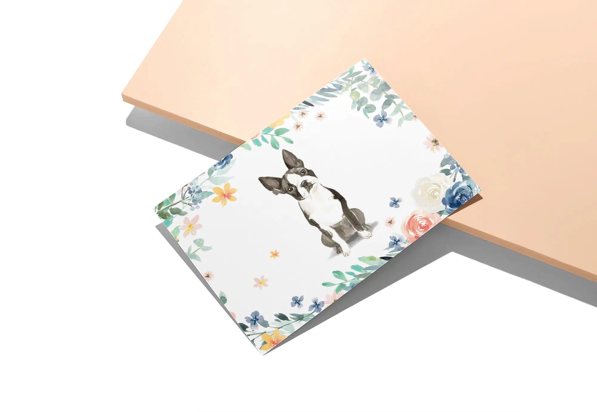 Boston Terrier - Physical - Twigs Paper