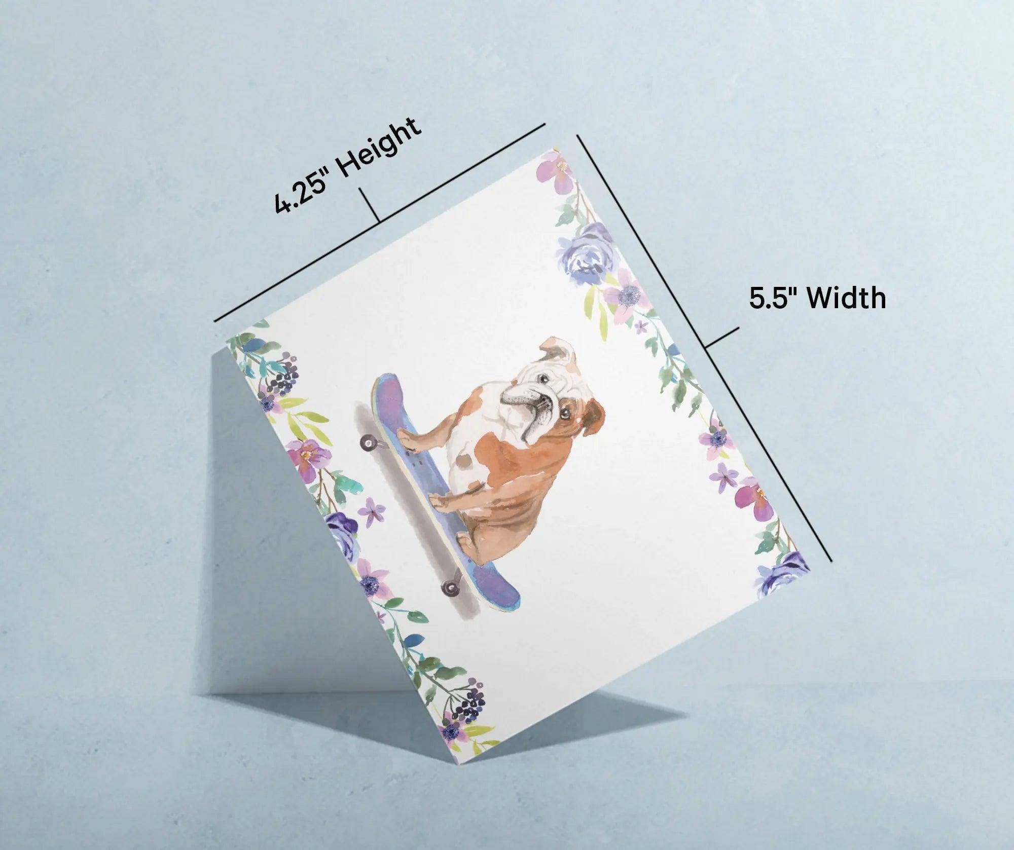 English Bulldog - Physical - Twigs Paper