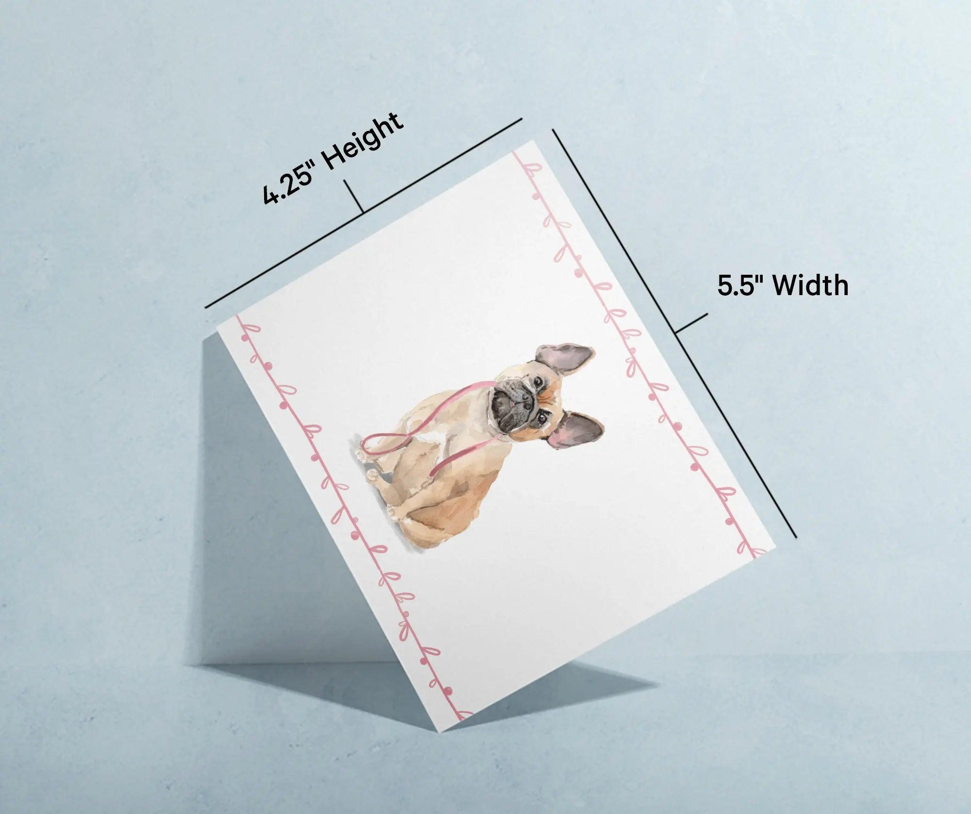 French Bulldog - Physical - Twigs Paper