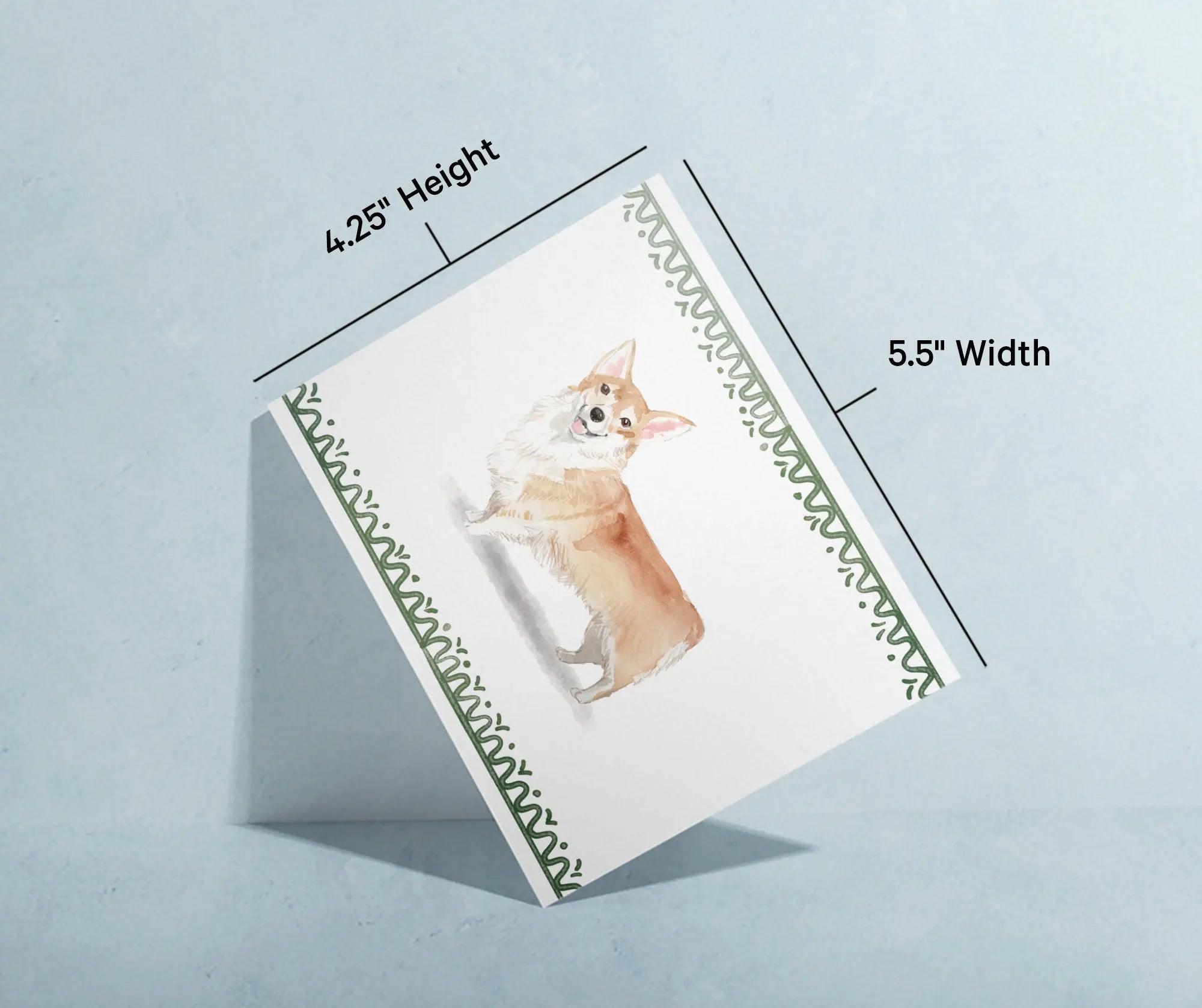 Pembroke Welsh Corgi Dog - Physical - Twigs Paper