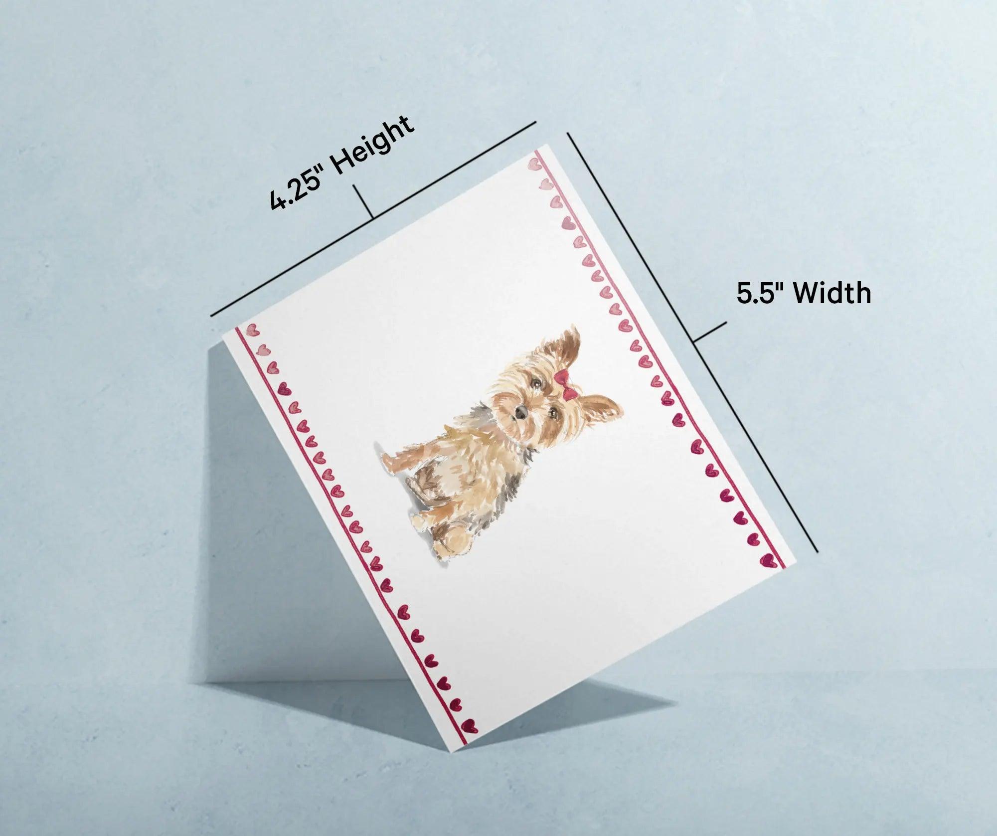 Yorkshire Terrier Dog - Physical - Twigs Paper