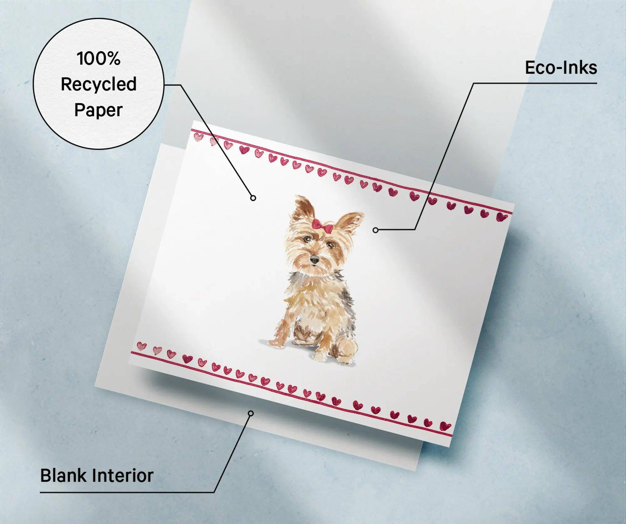 Yorkshire Terrier Dog - Physical - Twigs Paper