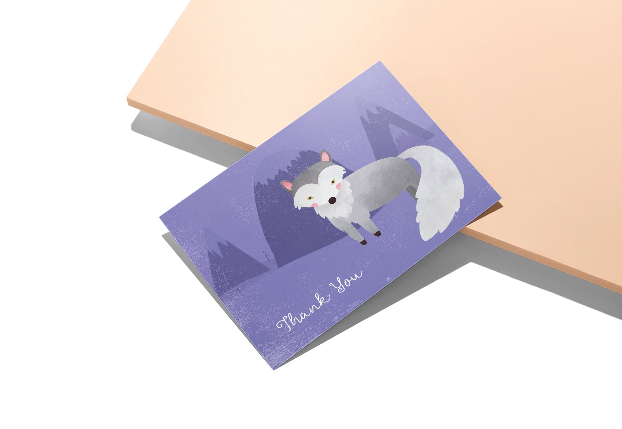 Woodland Critters Animal Greeting Cards with Envelopes - Set of 12