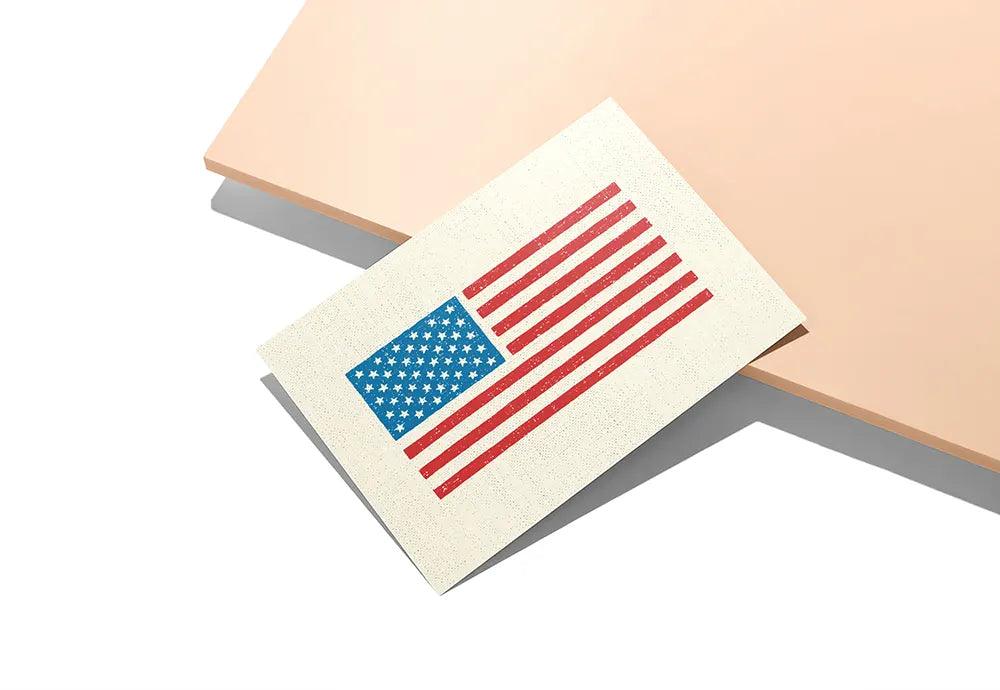 How to Get Free Printable Patriotic Greeting Cards - Twigs Paper