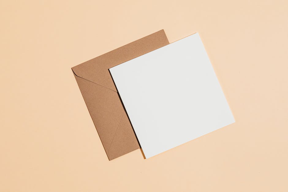 Discover the Best Blank Brown Cards and Envelopes for Every Occasion