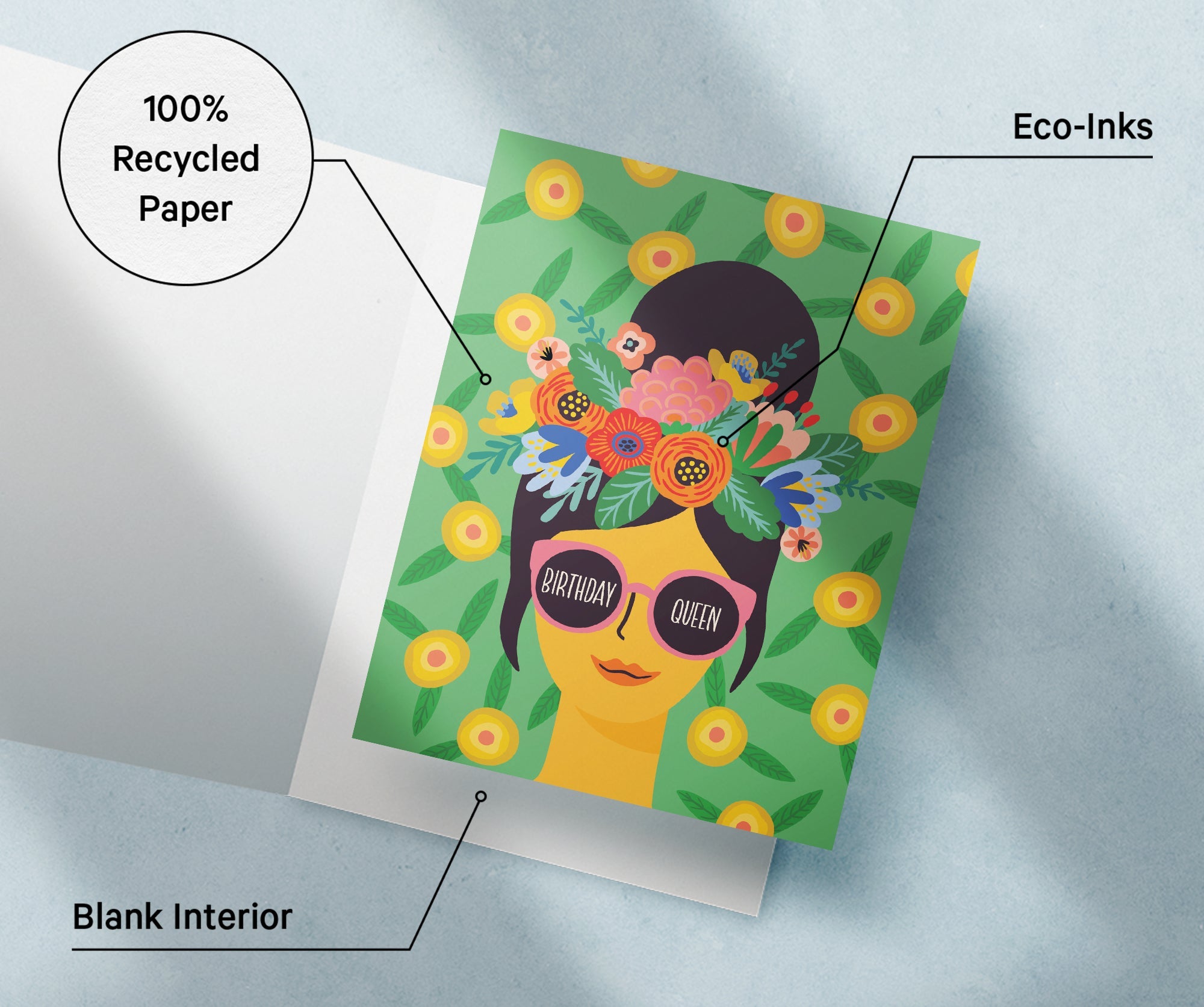 Birthday Bash Funny Birthday Cards with Envelopes - Set of 12