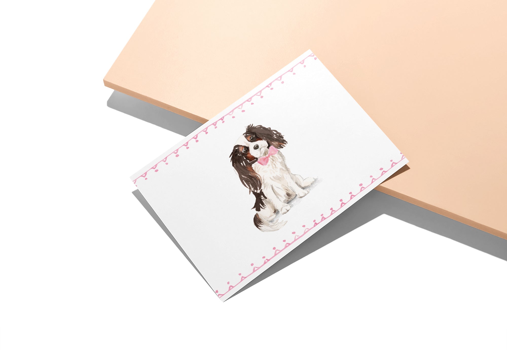 Cavalier King Charles Spaniel Greeting Cards with Envelopes - Set of 12
