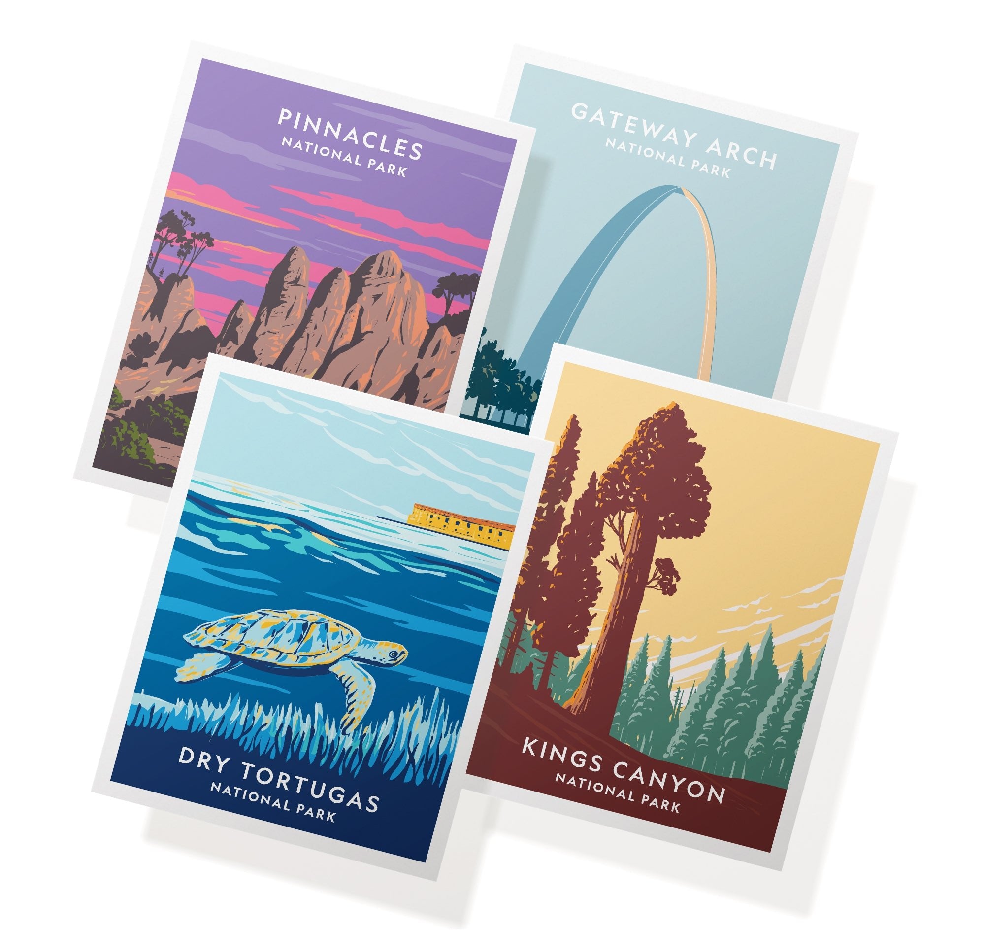 Gateway to Discovery National Park Cards with Envelopes - Set of 12