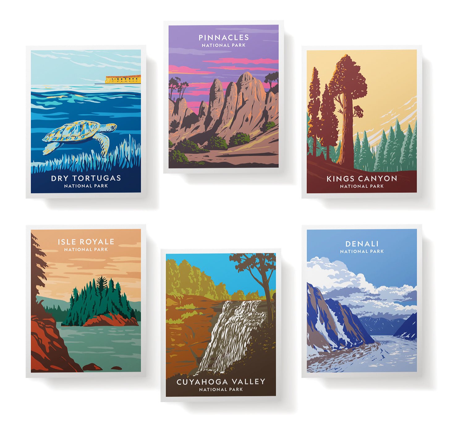 Gateway to Discovery National Park Cards with Envelopes - Set of 12