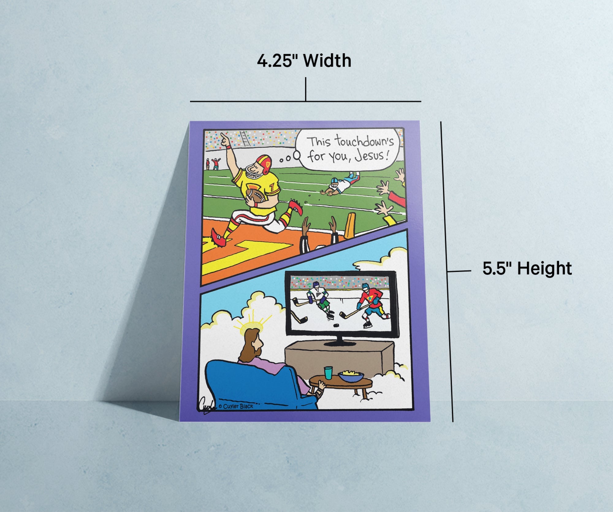 Inherit The Mirth Funny Christmas Cards with Envelopes - Set of 12