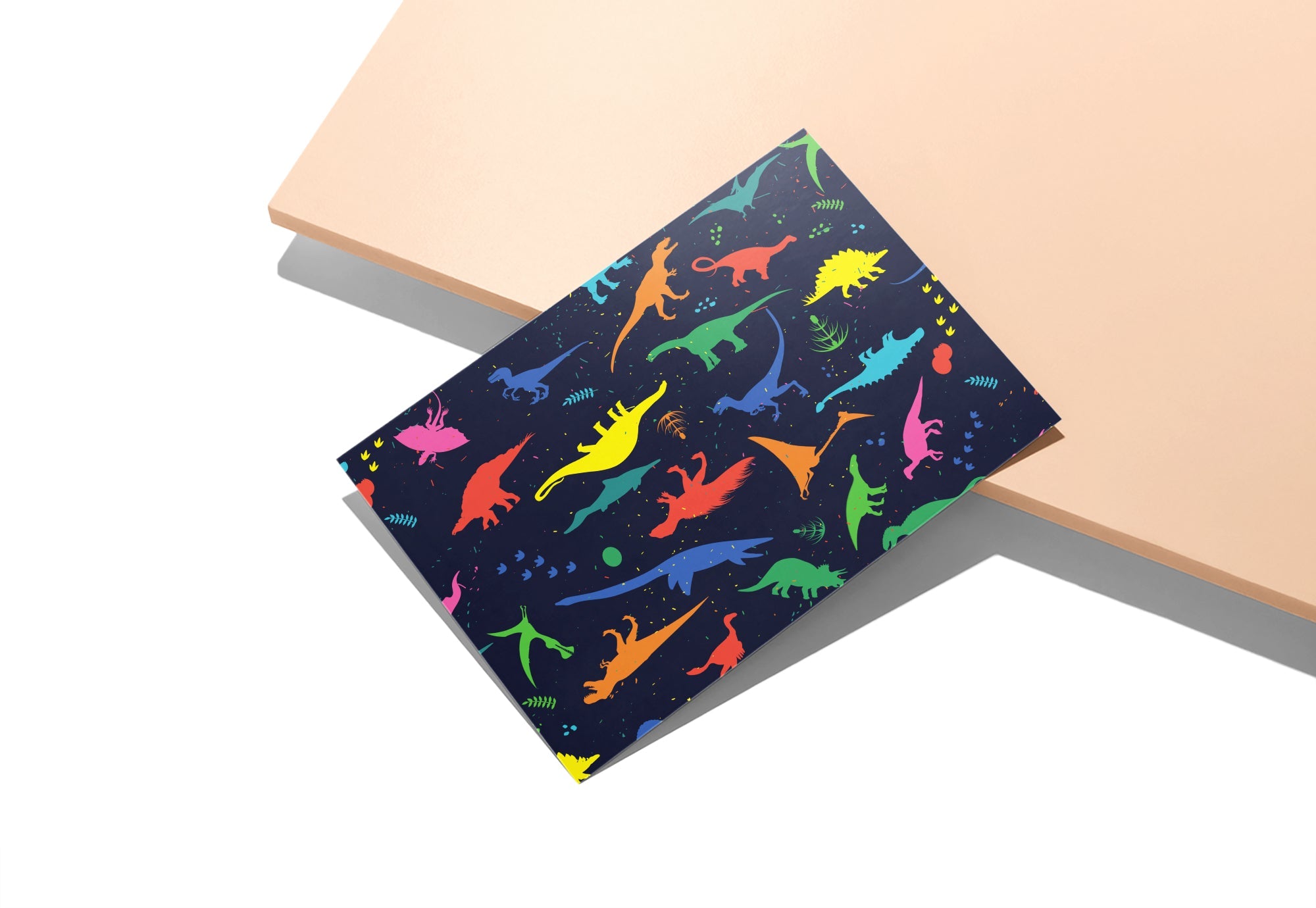 Jurassic Joy Dinosaur Greeting Cards for Kids with Envelopes - Set of 12