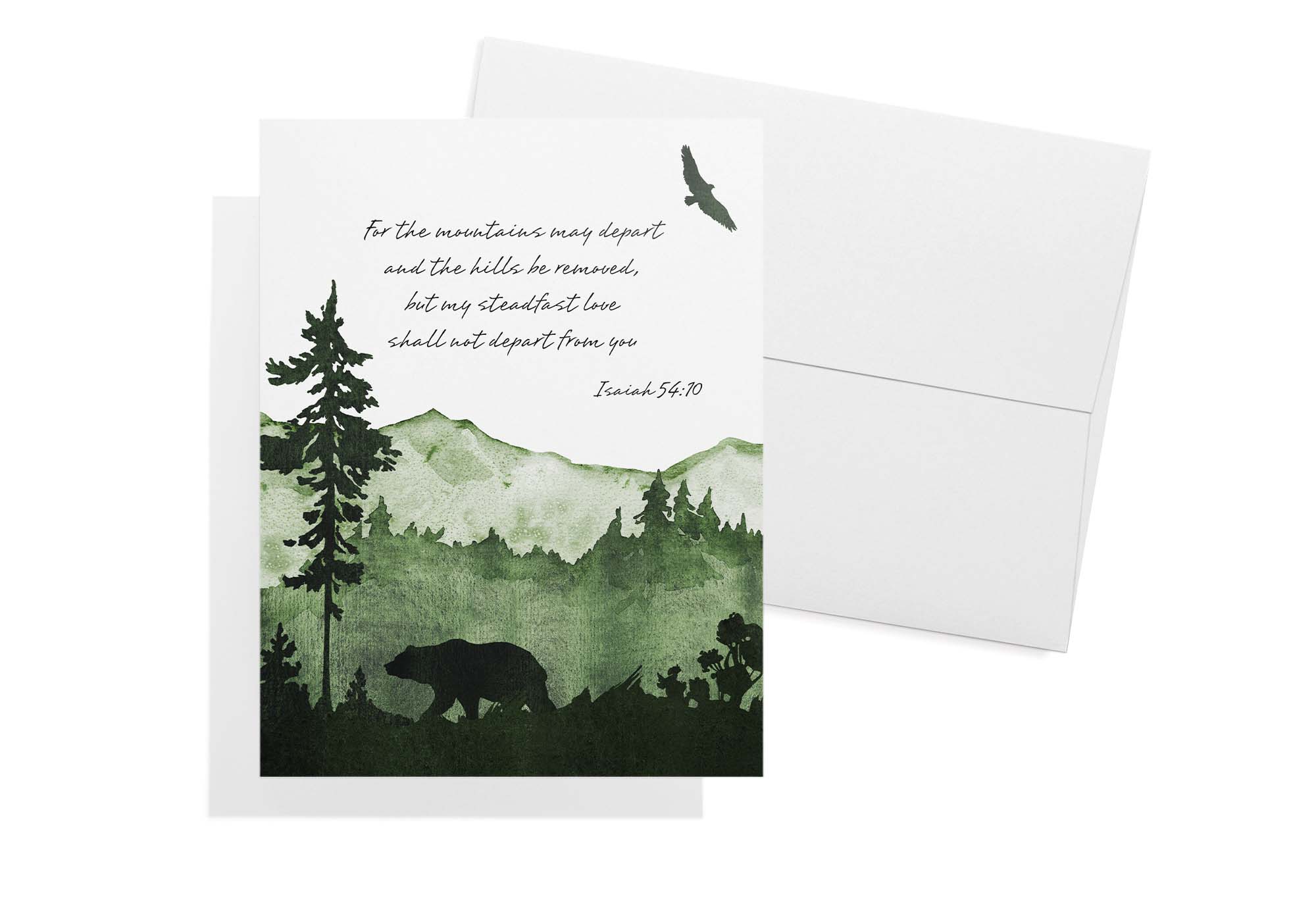 Splendor Scriptures Bible Verse Sympathy Cards with Envelopes - Set of 12