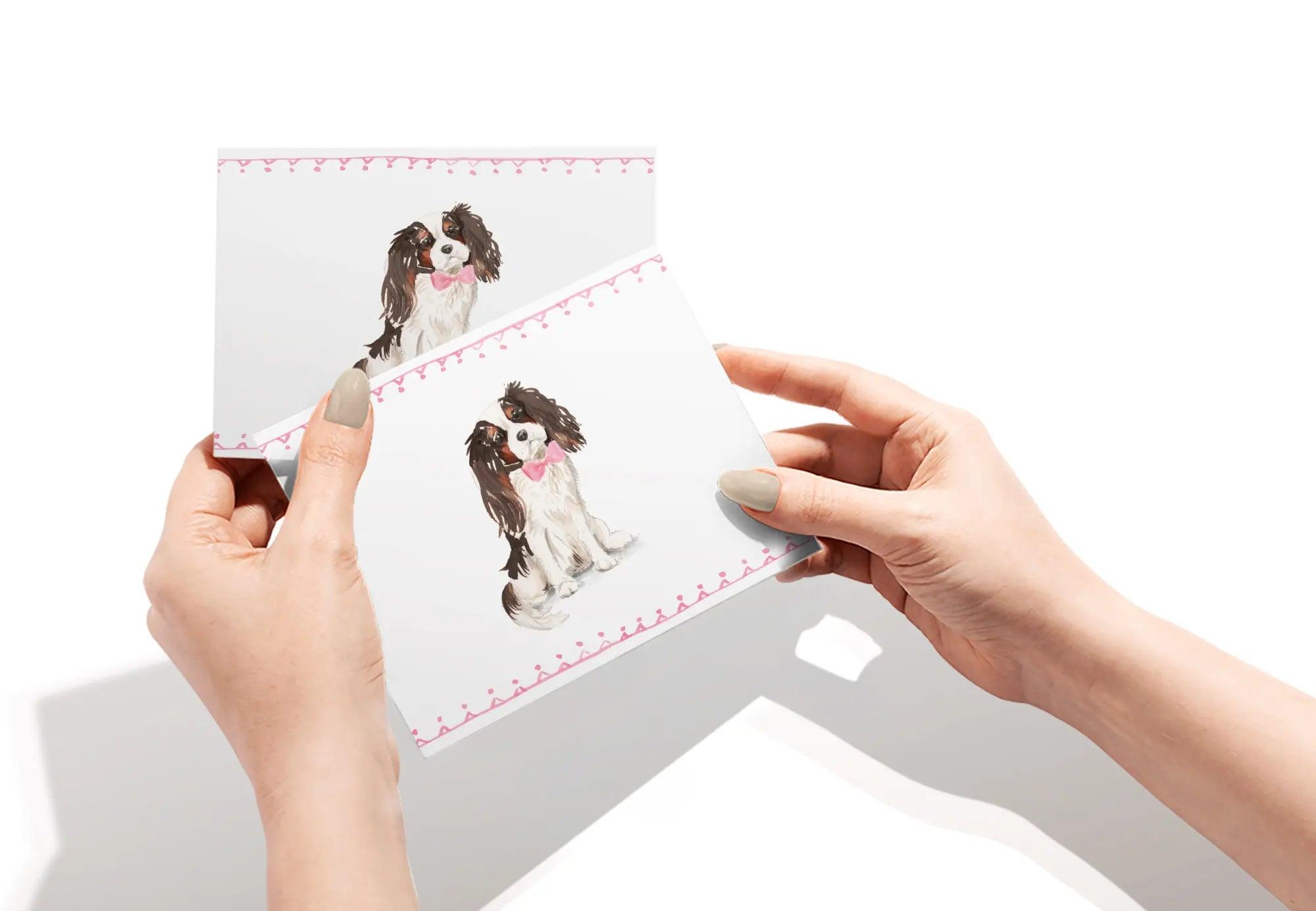 Cavalier King Charles - Twigs Paper