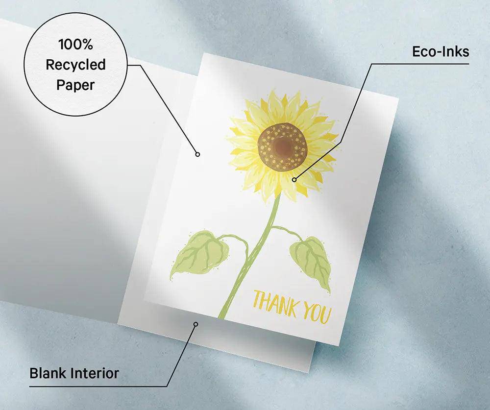 Sunflower Gratitude - Physical - Twigs Paper