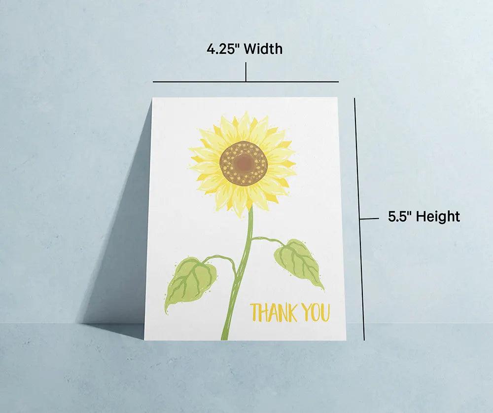 Sunflower Gratitude - Physical - Twigs Paper